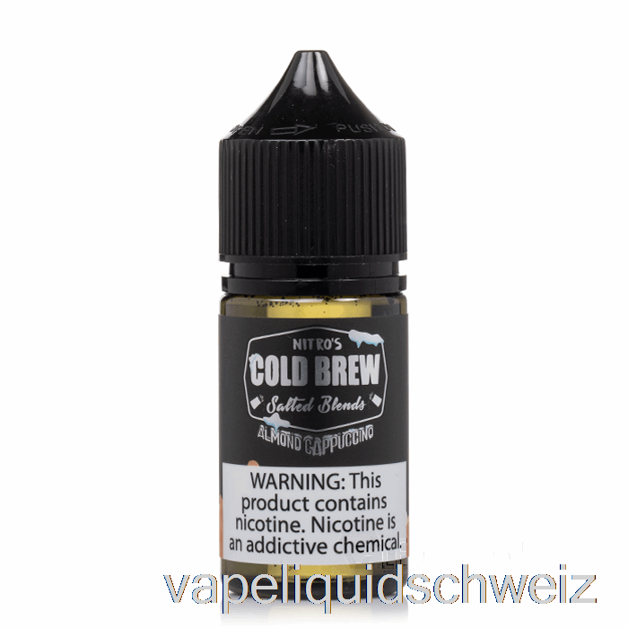 Mandel-Cappuccino – Nitros-Cold-Brew-Salze – 30 Ml, 45 Mg Vape Ohne Nikotin